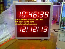 Lampu Display Digital Jam dan Tanggal